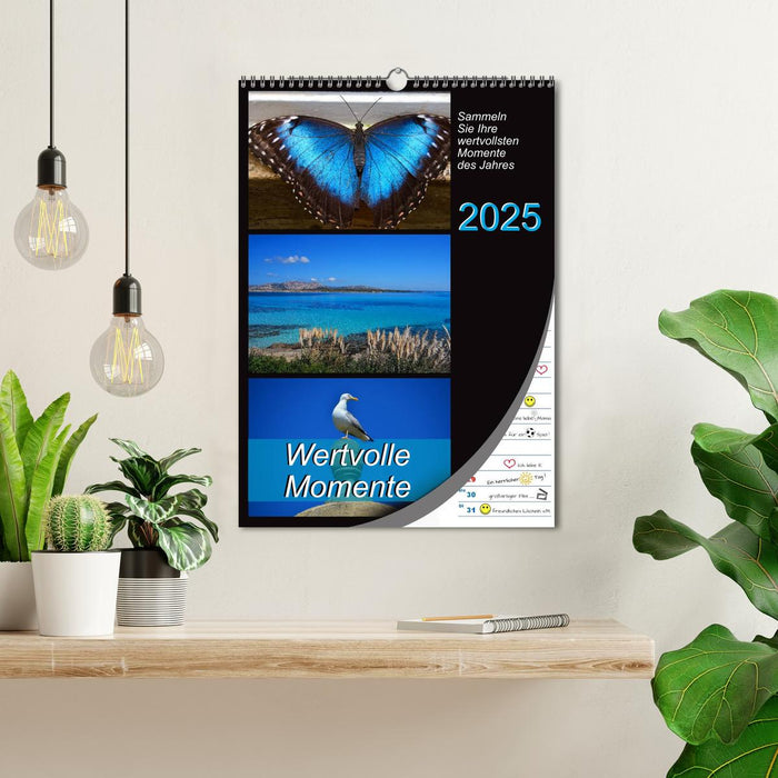 Wertvolle Momente - Sammeln Sie Ihre wertvollsten Momente (CALVENDO Wandkalender 2025)