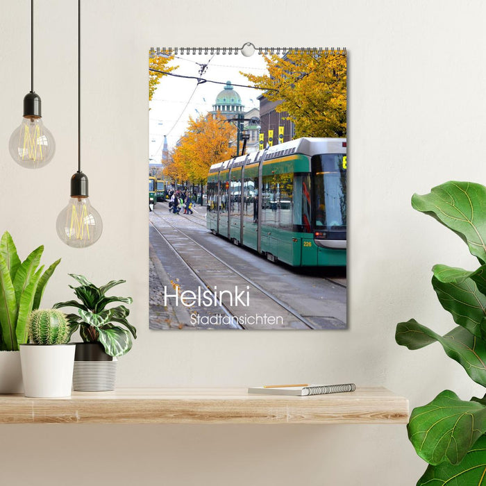 Helsinki - Stadtansichten (CALVENDO Wandkalender 2025)