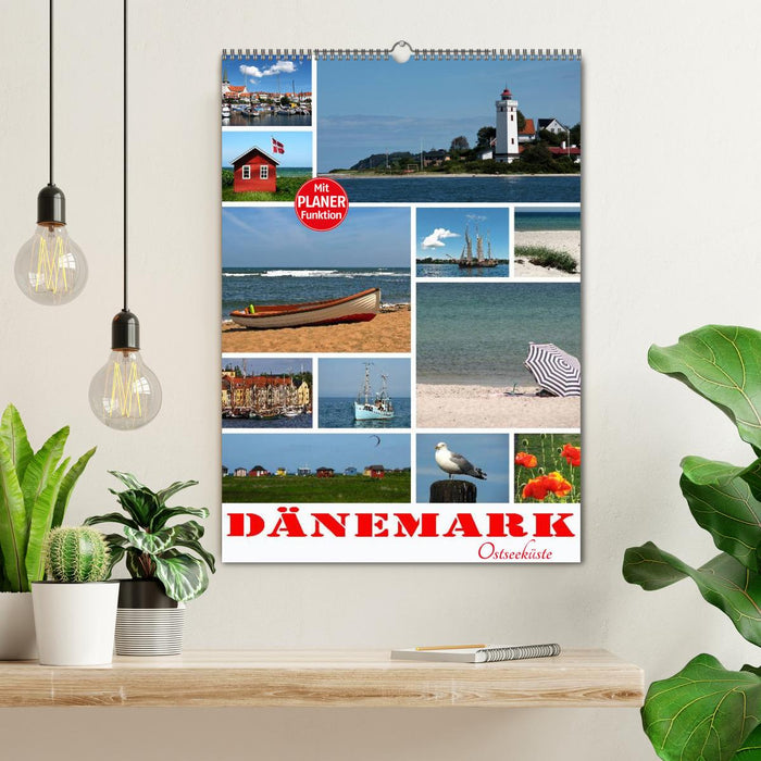 Dänemark - Ostseeküste (CALVENDO Wandkalender 2025)