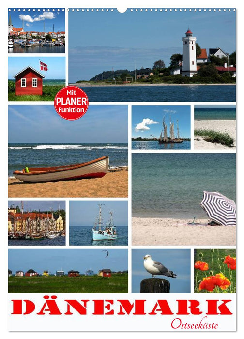 Dänemark - Ostseeküste (CALVENDO Wandkalender 2025)