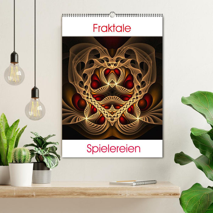 Fraktale Spielereien (CALVENDO Wandkalender 2025)