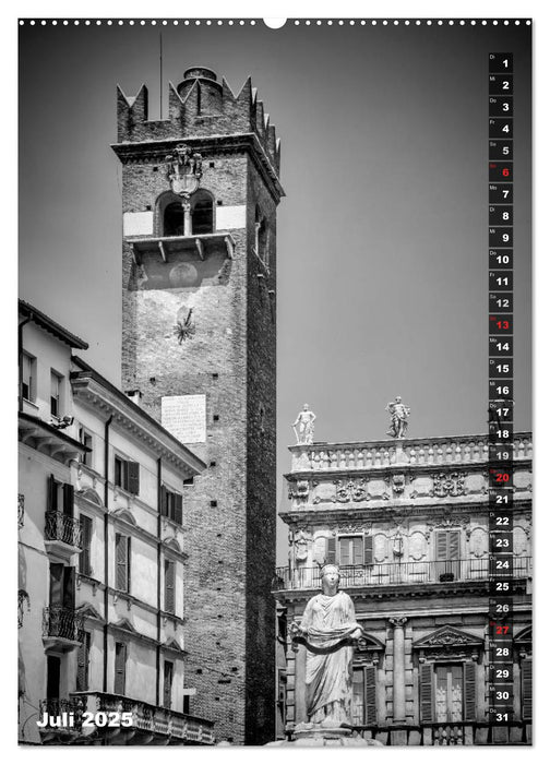 VERONA Monochrome Ansichten (CALVENDO Premium Wandkalender 2025)