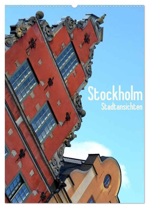 Stockholm - Stadtansichten (CALVENDO Wandkalender 2025)