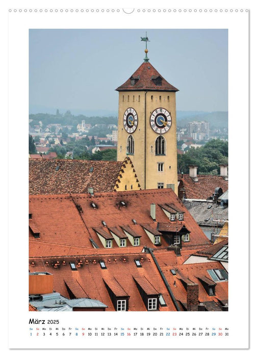 Regensburg - Ansichtssache (CALVENDO Premium Wandkalender 2025)