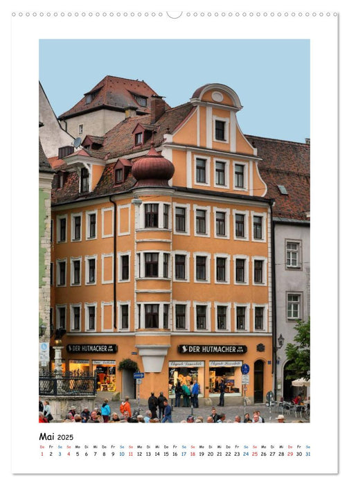 Regensburg - Ansichtssache (CALVENDO Premium Wandkalender 2025)