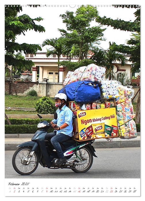 Leben in Vietnam 2025 (CALVENDO Premium Wandkalender 2025)