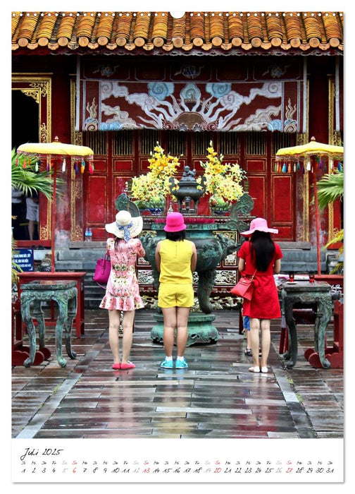 Leben in Vietnam 2025 (CALVENDO Premium Wandkalender 2025)
