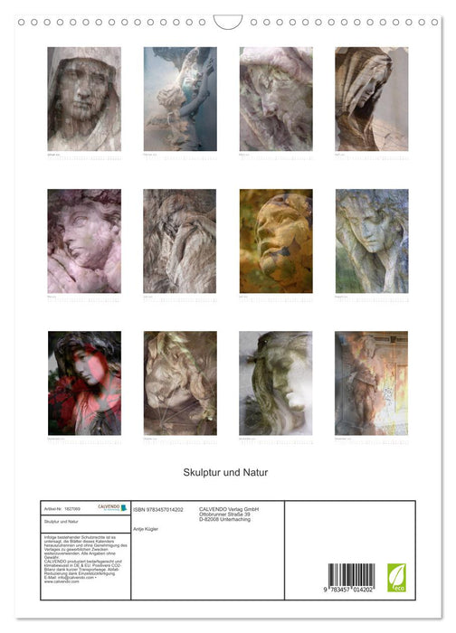 Skulptur und Natur (CALVENDO Wandkalender 2025)