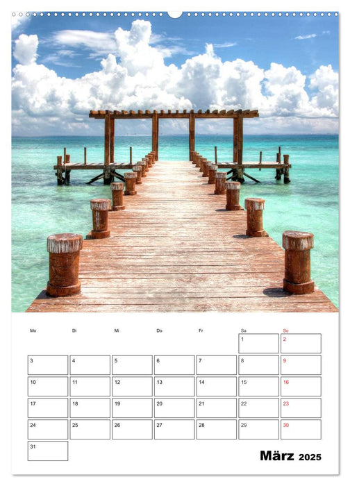 Das mystische Land der Maya. Mexiko-Yucatan (CALVENDO Premium Wandkalender 2025)