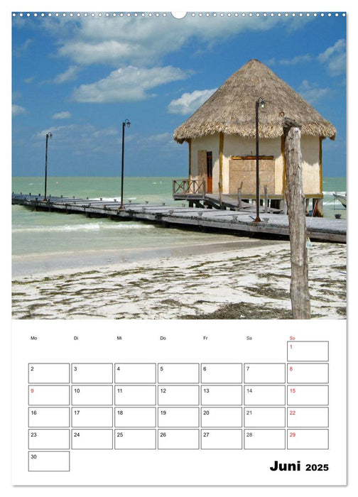 Das mystische Land der Maya. Mexiko-Yucatan (CALVENDO Premium Wandkalender 2025)