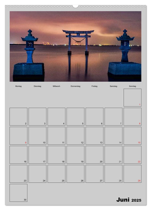 Wundervolles Japan (CALVENDO Premium Wandkalender 2025)