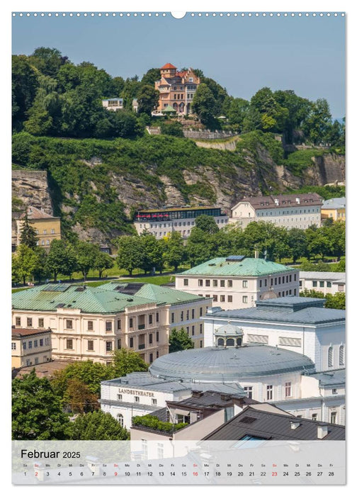 SALZBURG Grandiose Ausblicke (CALVENDO Premium Wandkalender 2025)