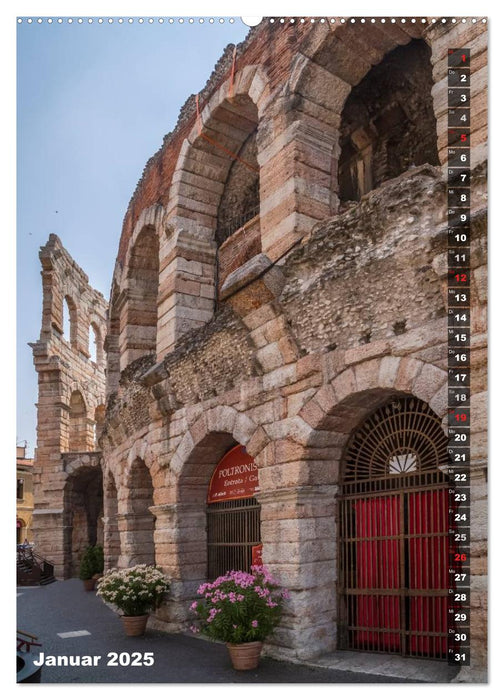 VERONA Bildschöne Altstadt (CALVENDO Premium Wandkalender 2025)