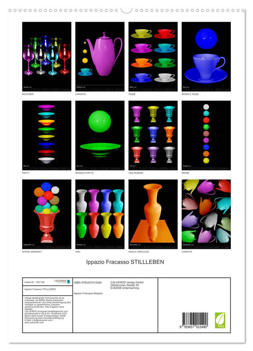 Ippazio Fracasso STILLLEBEN (CALVENDO Premium Wandkalender 2025)