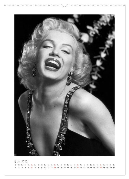 Marilyn Monroe. Weltstar und Sexsymbol (CALVENDO Premium Wandkalender 2025)