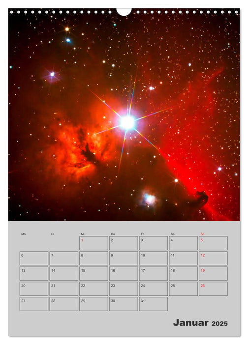 Wunderbares Universum (CALVENDO Wandkalender 2025)