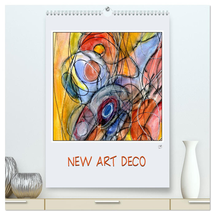 New Art Deco (CALVENDO Premium Wandkalender 2025)