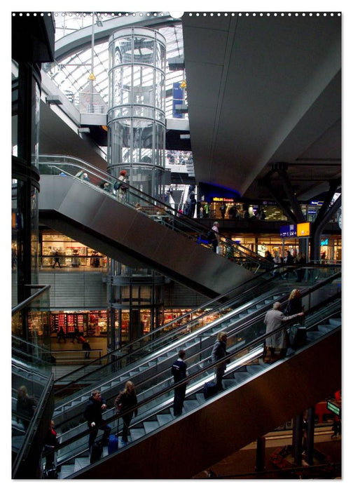 Hauptbahnhof Berlin (CALVENDO Premium Wandkalender 2025)