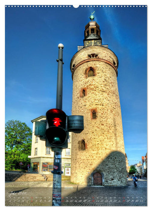 Stadtansichten von Halle Saale 2025 (CALVENDO Premium Wandkalender 2025)