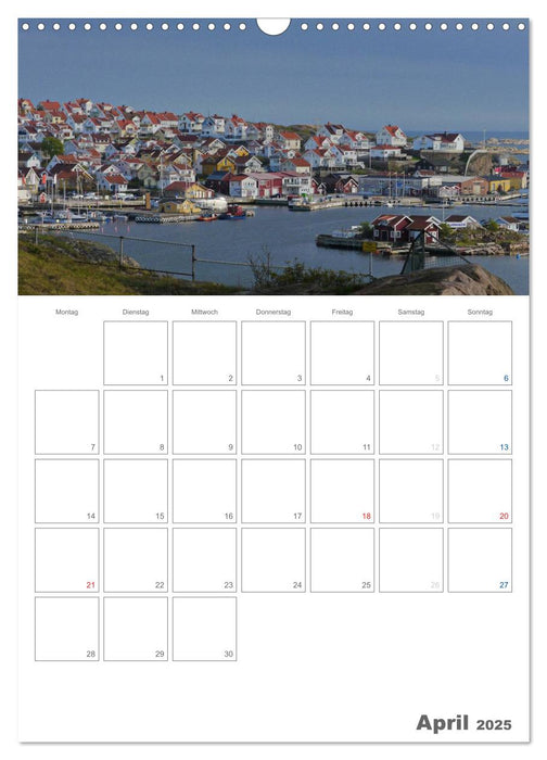 Typisch Schwedisch Bohuslän (CALVENDO Wandkalender 2025)