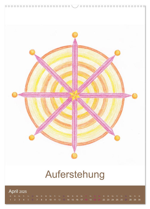 Atlantisheilsymbole (CALVENDO Wandkalender 2025)