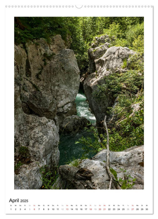 Soca - Sloweniens Smaragdfluss (CALVENDO Wandkalender 2025)
