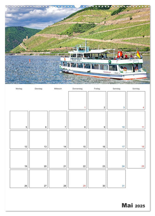Rheingau Terminplaner (CALVENDO Wandkalender 2025)