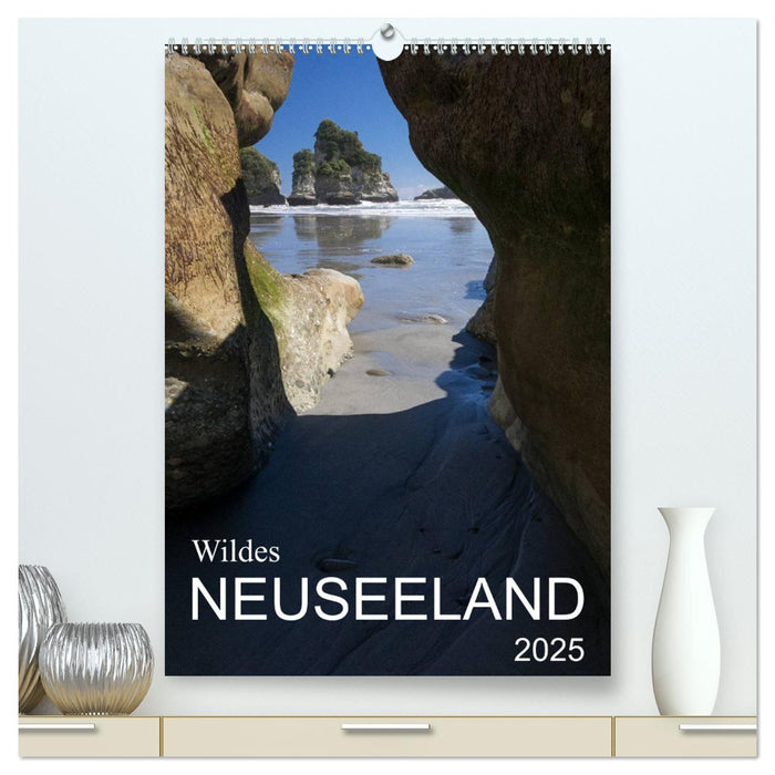 Wildes Neuseeland (CALVENDO Premium Wandkalender 2025)