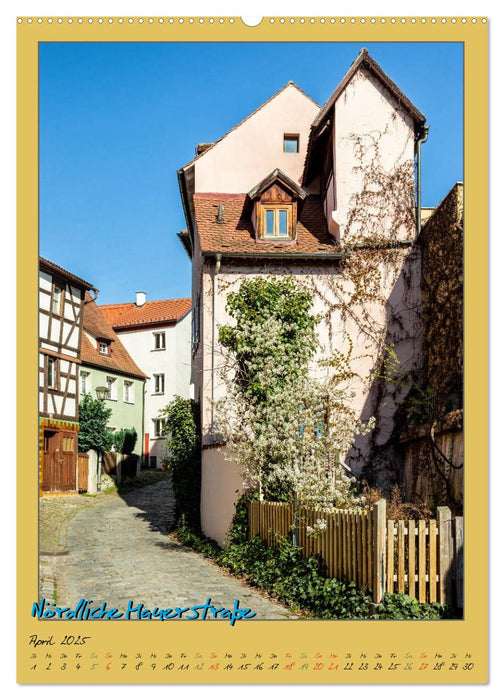 Goldschlägerstadt Schwabach (CALVENDO Premium Wandkalender 2025)