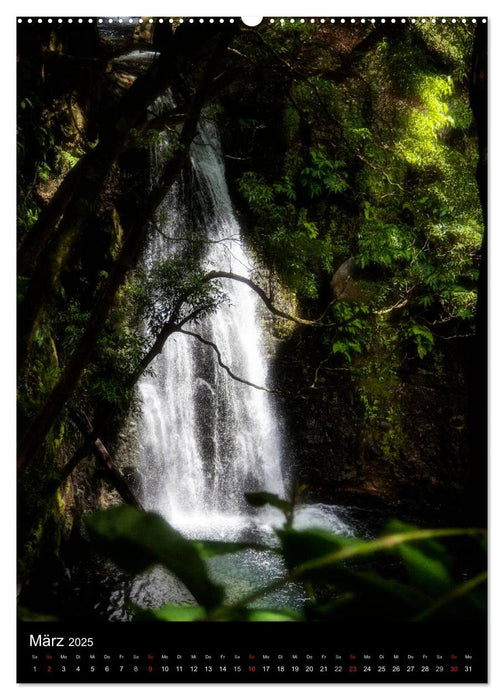 Naturblicke - Wasserfälle der Welt (CALVENDO Premium Wandkalender 2025)