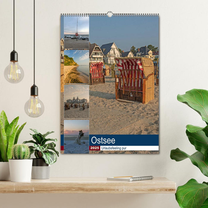 Ostsee. Urlaubsfeeling pur (CALVENDO Wandkalender 2025)