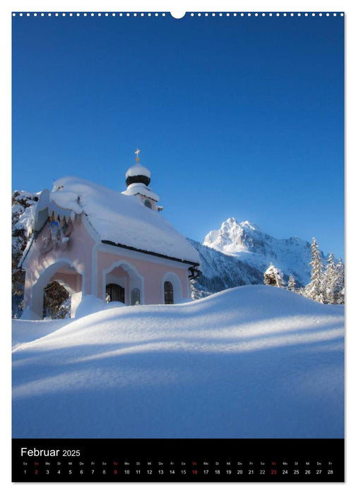 Bergblicke - Mittenwald (CALVENDO Premium Wandkalender 2025)