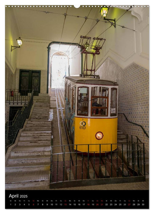 Lissabons Straßenbahnen (CALVENDO Wandkalender 2025)