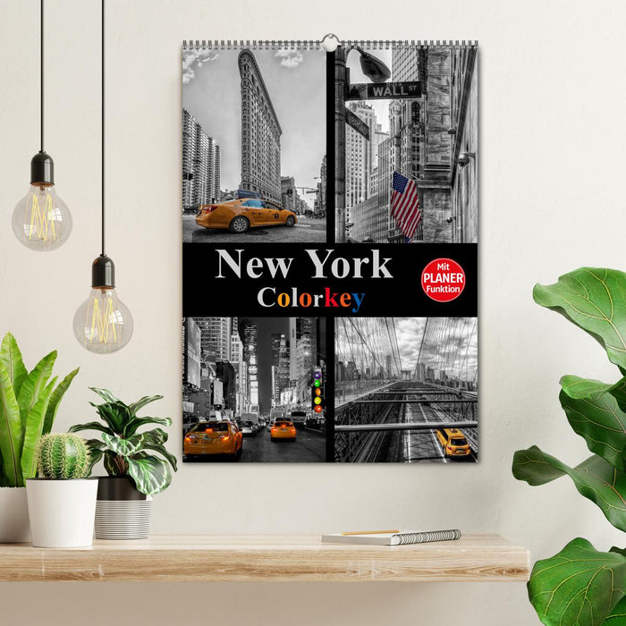 New York Colorkey (CALVENDO Wandkalender 2025)
