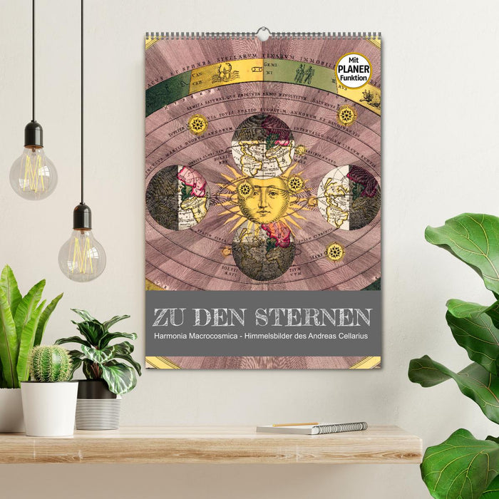 Zu den Sternen - mit Planerfunktion (CALVENDO Wandkalender 2025)