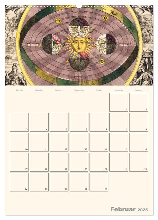 Zu den Sternen - mit Planerfunktion (CALVENDO Wandkalender 2025)