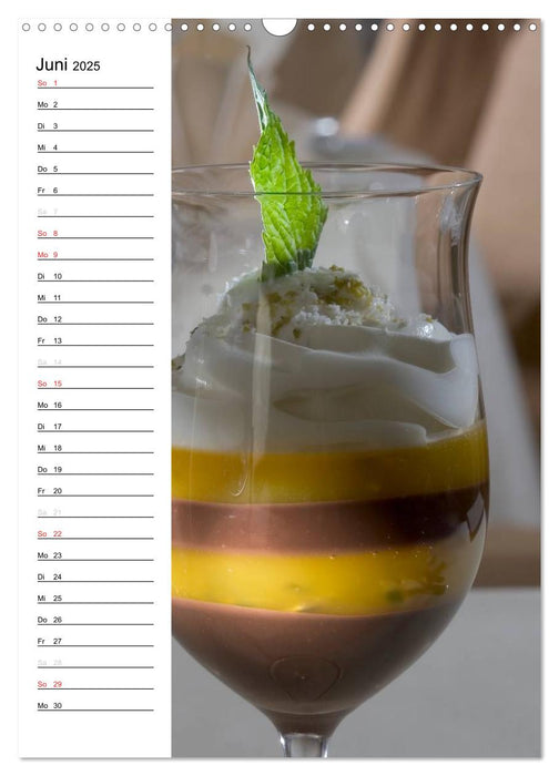 Dessert - Träume (CALVENDO Wandkalender 2025)