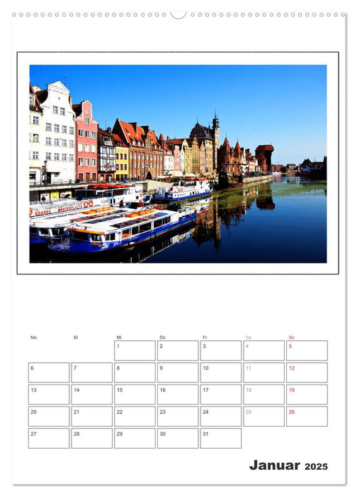 Danzig - Gdansk (CALVENDO Wandkalender 2025)