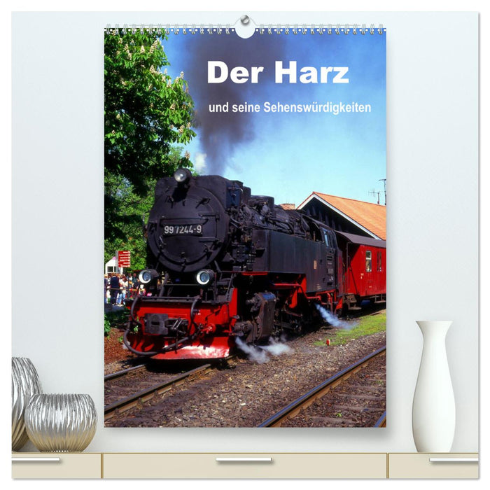 Der Harz und seine Sehenswürdigkeiten (CALVENDO Premium Wandkalender 2025)