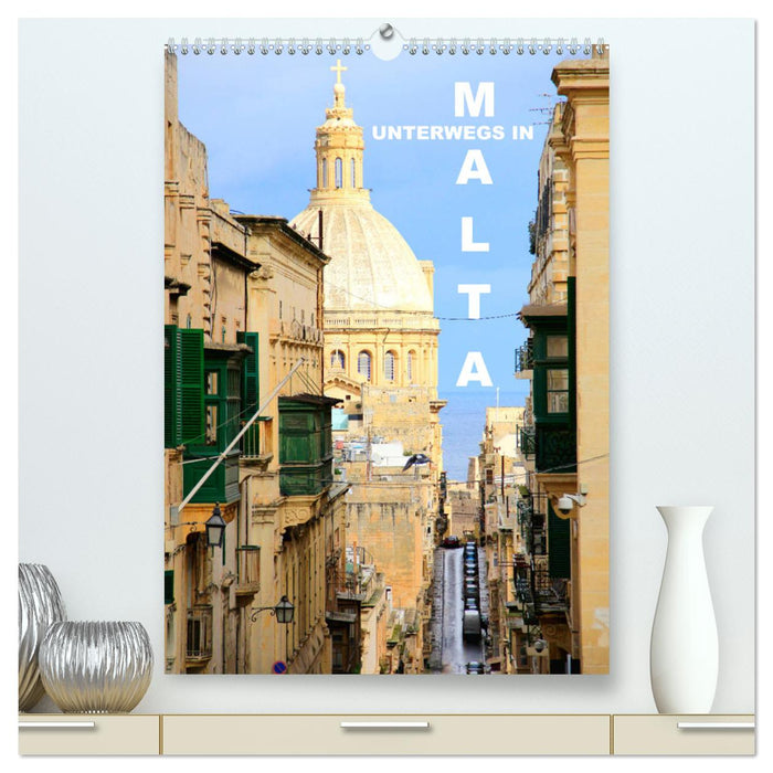 Unterwegs in Malta (CALVENDO Premium Wandkalender 2025)