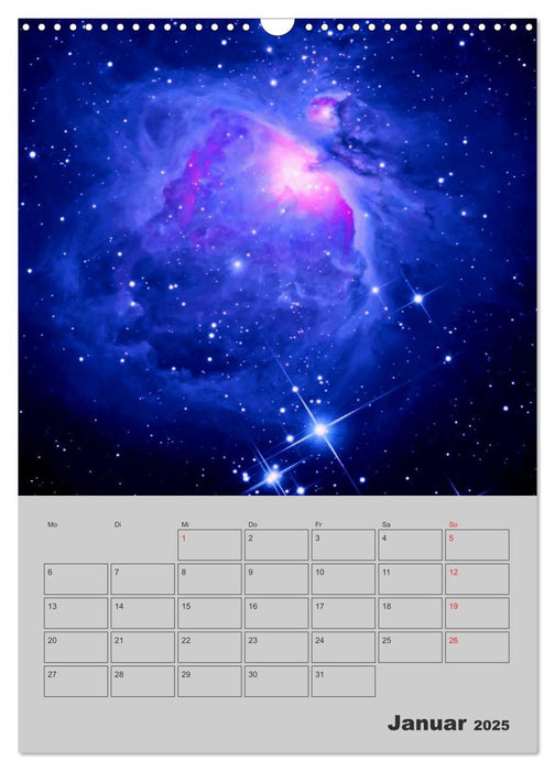 Schönheit des Universums (CALVENDO Wandkalender 2025)