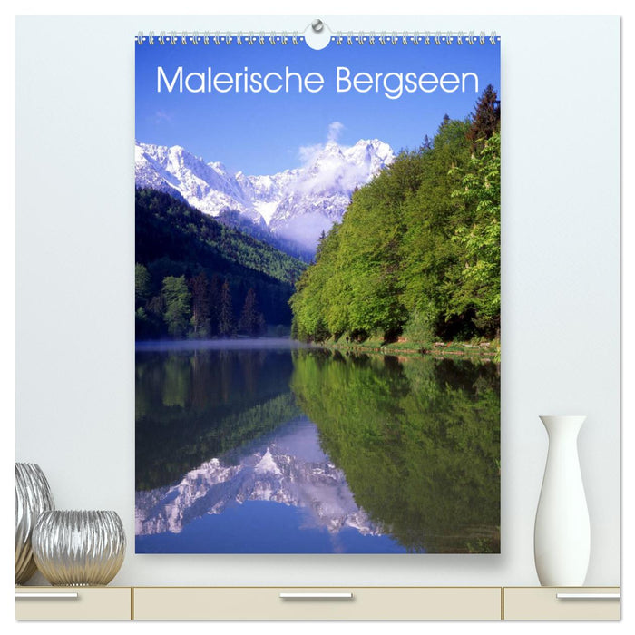 Malerische Bergseen (CALVENDO Premium Wandkalender 2025)