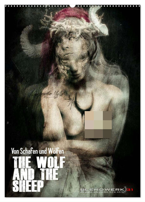 Von Schafen und Wölfen - The Wolf and the Sheep (CALVENDO Wandkalender 2025)