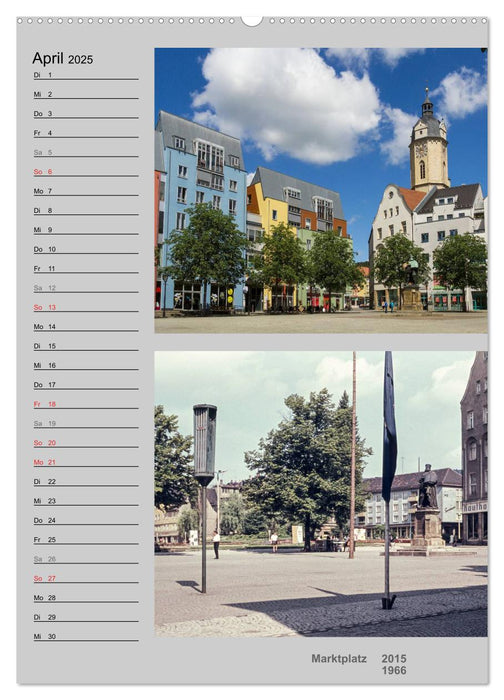 Jena im Wandel (CALVENDO Wandkalender 2025)