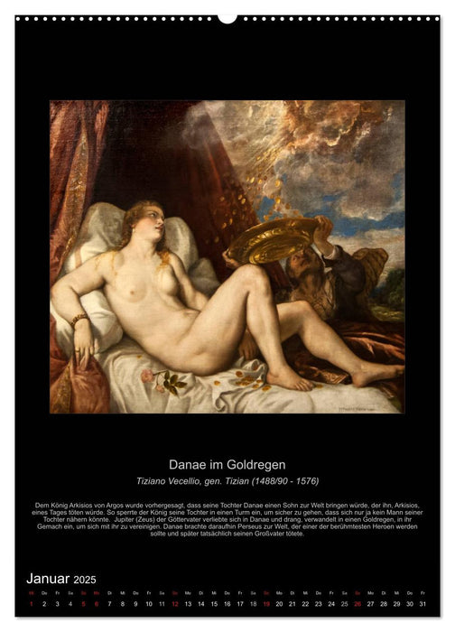 Ovids Metamorphosen - Bücher der Verwandlungen (CALVENDO Premium Wandkalender 2025)