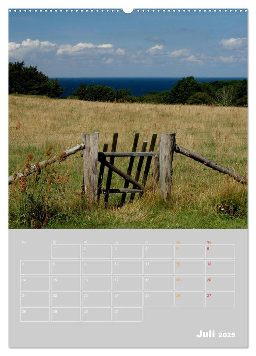 Bornholm - Die Sonneninsel Dänemarks (CALVENDO Premium Wandkalender 2025)