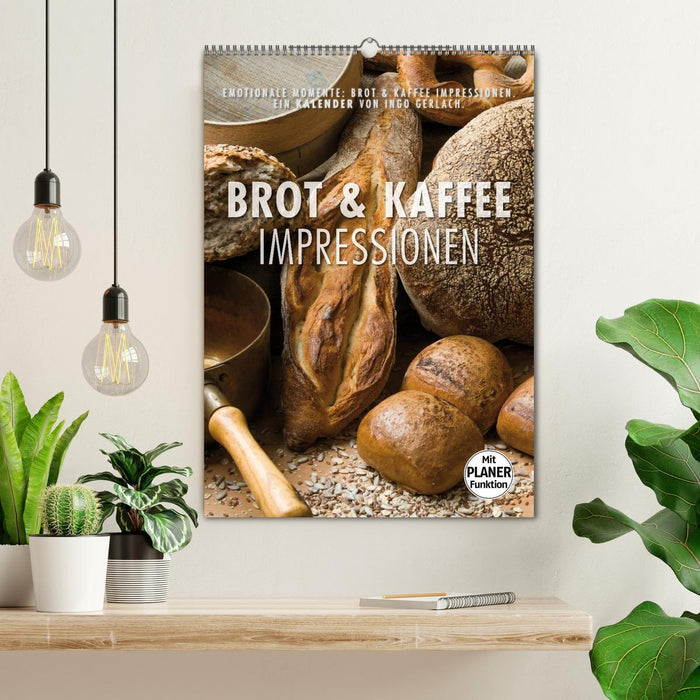 Emotionale Momente: Brot und Kaffee Impressionen (CALVENDO Wandkalender 2025)