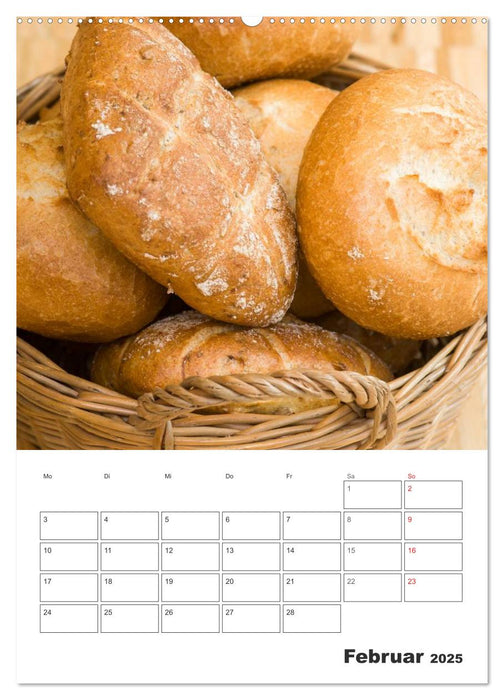 Emotionale Momente: Brot und Kaffee Impressionen (CALVENDO Wandkalender 2025)