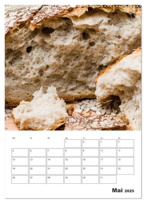 Emotionale Momente: Brot und Kaffee Impressionen (CALVENDO Wandkalender 2025)