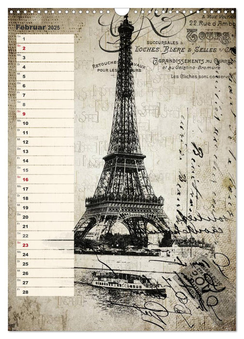 Vintage Welten (CALVENDO Wandkalender 2025)